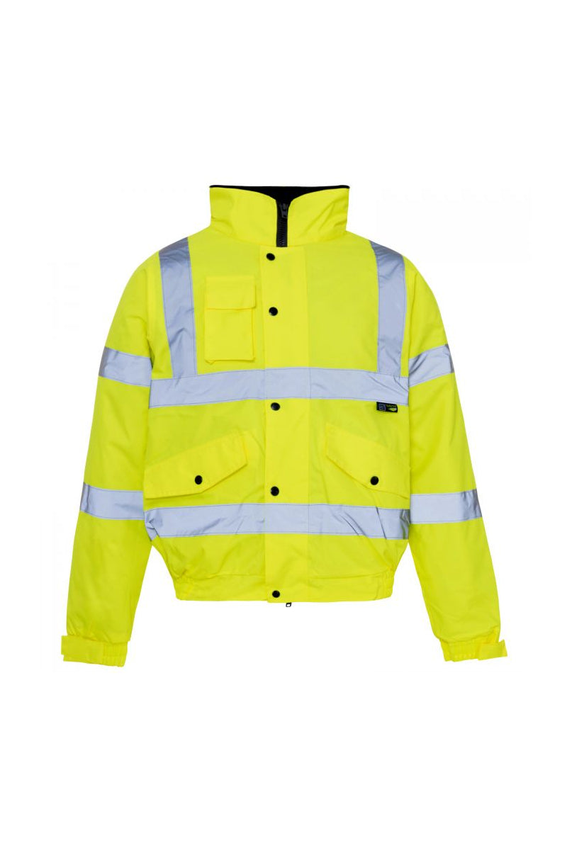 Hi Vis Yellow Standard Storm Bomber Jacket H35