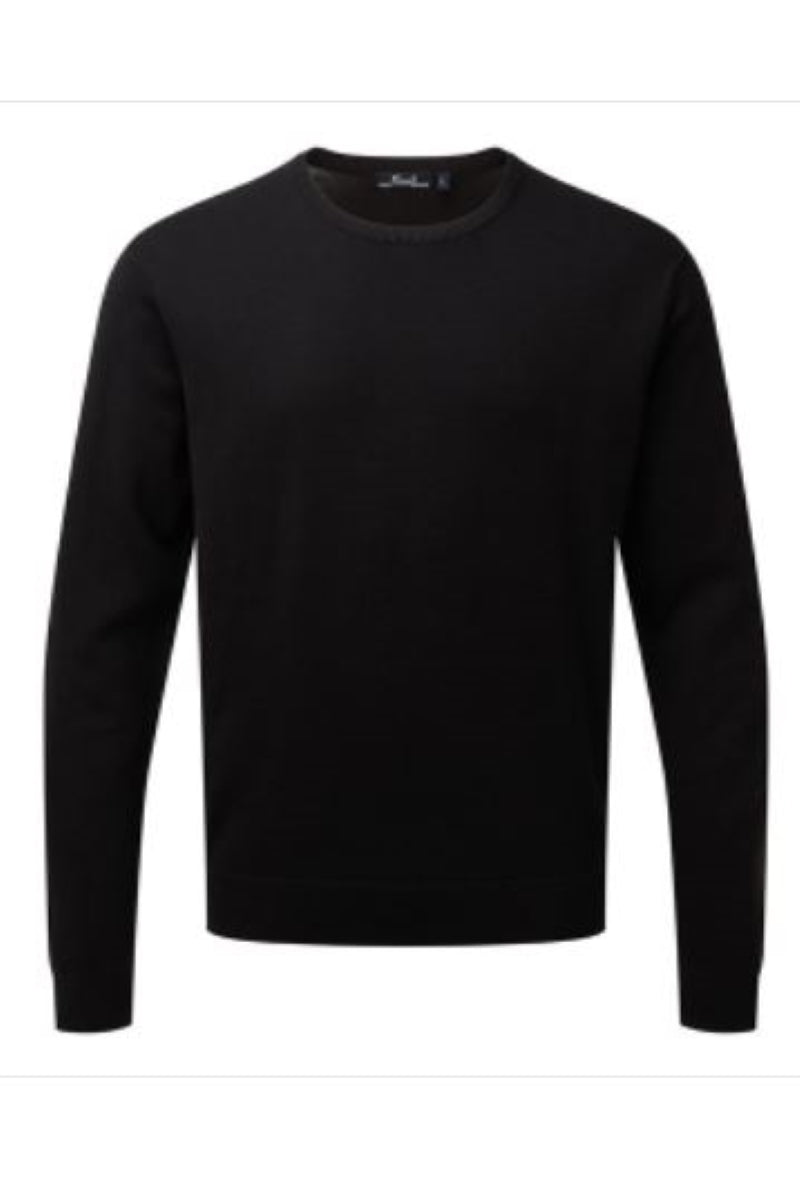 Crew neck knitted sweater