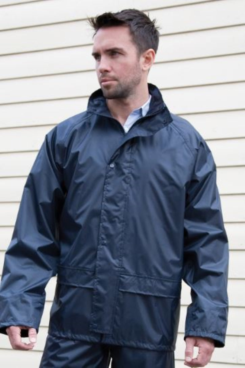 Core rain jacket