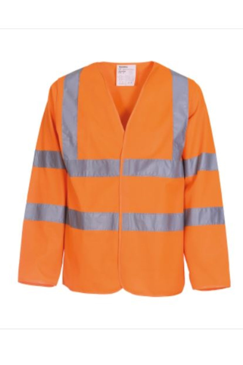 Long sleeve Hi-vis waistcoat