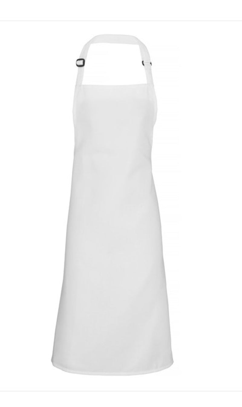 100% Polyester bib apron